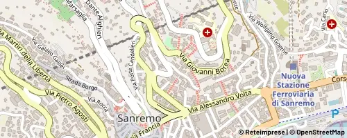 Mappa Sanremo