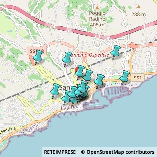 Mappa Via Z. Massa, 18038 Sanremo IM, Italia (0.6975)