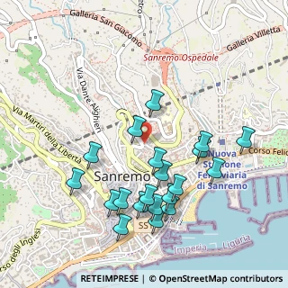 Mappa Via Z. Massa, 18038 Sanremo IM, Italia (0.5185)