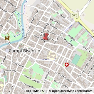 Mappa Via V. Veneto, 53, 50013 Campi Bisenzio, Firenze (Toscana)