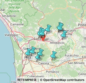 Mappa Via Traversa di Parezzana, 55012 Capannori LU, Italia (11.15083)