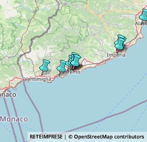 Mappa Via Nostra Signora della Mercede, 18038 Sanremo IM, Italia (11.26091)