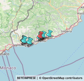 Mappa Via Nostra Signora della Mercede, 18038 Sanremo IM, Italia (8.28833)