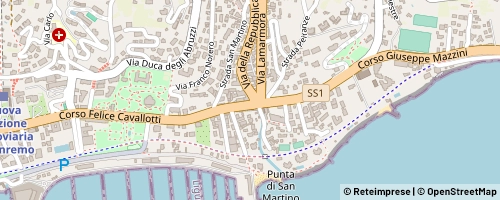Mappa Sanremo