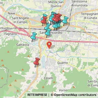 Mappa Via Santeschi, 55100 Lucca LU, Italia (2.1065)