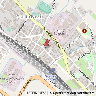 Mappa Via Arrigo Boito, 55, 50019 Sesto Fiorentino, Firenze (Toscana)