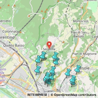 Mappa Via Nuova del Mulino, 50141 Firenze FI, Italia (2.65875)