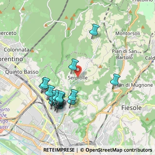 Mappa Via Nuova del Mulino, 50141 Firenze FI, Italia (2.0525)