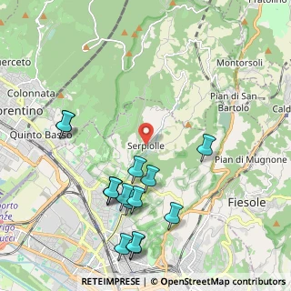 Mappa Via Nuova del Mulino, 50141 Firenze FI, Italia (2.41)