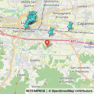 Mappa Via dei Boschi, 55012 Capannori LU, Italia (2.56636)