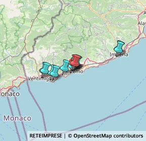 Mappa Via Privata Canepa, 18038 Sanremo IM, Italia (8.12)