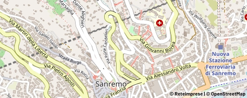 Mappa Sanremo