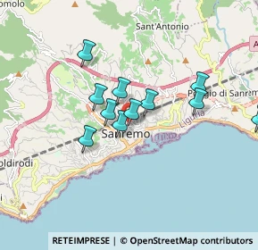 Mappa Via Canepa, 18038 Sanremo IM, Italia (1.6725)