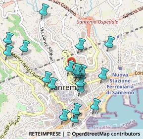 Mappa Via Canepa, 18038 Sanremo IM, Italia (0.4985)