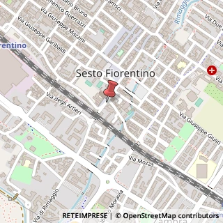Mappa Piazza della Chiesa, 41, 50019 Sesto Fiorentino, Firenze (Toscana)