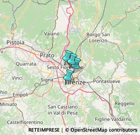 Mappa Via della Castellina, 50019 Sesto Fiorentino FI, Italia (46.12545)