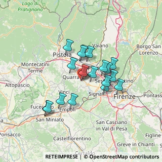 Mappa Via Antonio Gramsci, 59011 Seano PO, Italia (10.88)