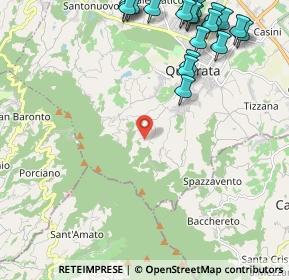 Mappa Via Carraia, 51039 Quarrata PT, Italia (3.0265)