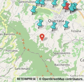 Mappa Via Carraia, 51039 Quarrata PT, Italia (2.98583)