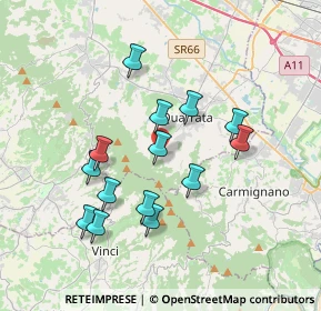 Mappa Via Carraia, 51039 Quarrata PT, Italia (3.43143)