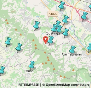 Mappa Via Carraia, 51039 Quarrata PT, Italia (5.92)