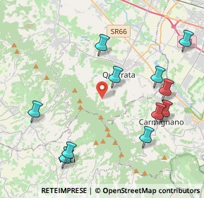 Mappa Via Carraia, 51039 Quarrata PT, Italia (4.83273)