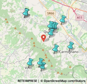 Mappa Via Carraia, 51039 Quarrata PT, Italia (4.01)