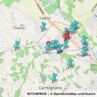 Mappa Via de Chirico Giorgio, 59011 Seano PO, Italia (0.9565)