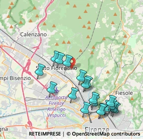 Mappa Via della Resistenza, 50060 Firenze FI, Italia (4.45211)