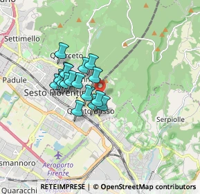 Mappa Via della Resistenza, 50060 Firenze FI, Italia (1.24588)