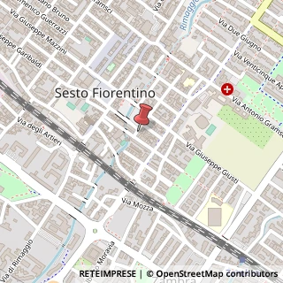 Mappa Via Giovanni Pascoli, 5, 50019 Sesto Fiorentino, Firenze (Toscana)