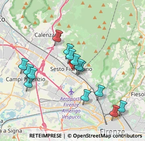 Mappa Via Giovanni Pascoli, 50019 Sesto Fiorentino FI, Italia (3.64)