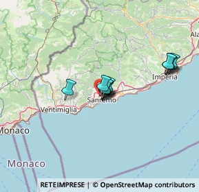 Mappa Strada S. Giovanni, 18038 Sanremo IM, Italia (9.98818)