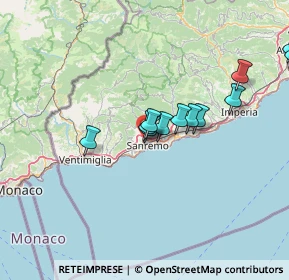 Mappa Strada S. Giovanni, 18038 Sanremo IM, Italia (13.22833)