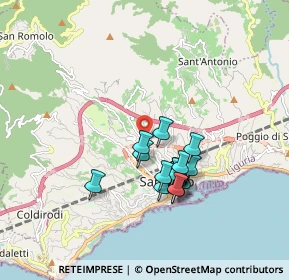 Mappa Strada S. Giovanni, 18038 Sanremo IM, Italia (1.51118)