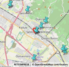 Mappa Viale Ludovico Ariosto, 50019 Sesto Fiorentino FI, Italia (2.65)