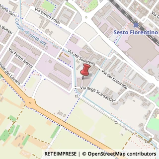 Mappa Via del Pontelungo, 2, 50019 Sesto Fiorentino, Firenze (Toscana)