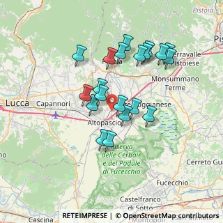 Mappa Via delle Fornaci, 55011 Altopascio LU, Italia (6.5175)