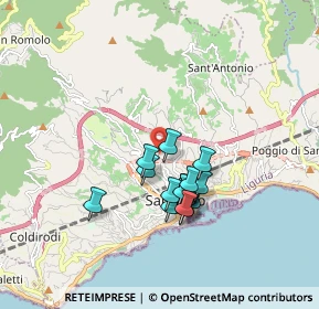 Mappa Strada Tasciaire, 18038 Sanremo IM, Italia (1.44412)