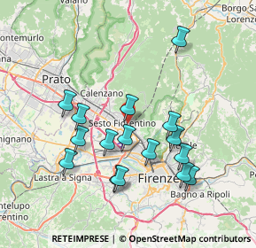 Mappa Via Antonio Gramsci, 50019 SESTO , Italia (7.34375)