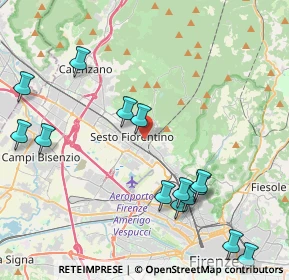 Mappa Via Antonio Gramsci, 50019 SESTO , Italia (5.08)