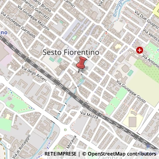 Mappa Via Armando Giachetti, 20, 50019 Sesto Fiorentino, Firenze (Toscana)