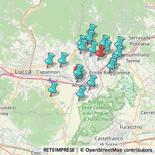Mappa Via Traversa del Marginone, 55015 Montecarlo LU, Italia (6.40684)