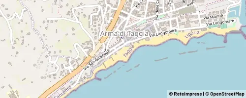 Mappa Taggia