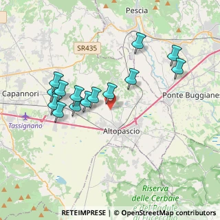 Mappa Via San Giuseppe, 55015 Montecarlo LU, Italia (3.71071)