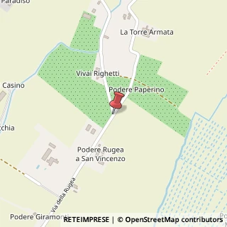 Mappa Via della Rugea,  15, 59100 Prato, Prato (Toscana)