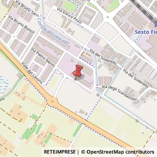 Mappa Via Pietro Nenni,  8, 50019 Sesto Fiorentino, Firenze (Toscana)