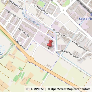 Mappa Via Pietro Nenni, 8, 50019 Sesto Fiorentino, Firenze (Toscana)
