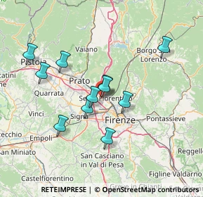 Mappa Via M. D'Antona, 50019 Sesto Fiorentino FI, Italia (12.76727)