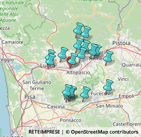 Mappa Via Bertolletti, 55016 Porcari LU, Italia (11.45833)